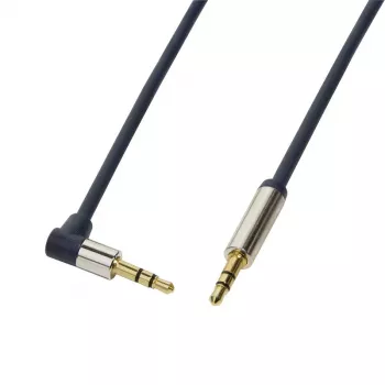 Cable de audio LogiLink 3,5mm - 3,5mm 0,5m azul