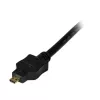 Cable Micro-HDMI a DVI StarTech.com 1 m – cable adaptador Micro-HDMI a DVI – cable convertidor de vídeo de dispositivo Micro-HDMI Type-D a monitor/pantalla/proyector DVI-D Single Link – resistente