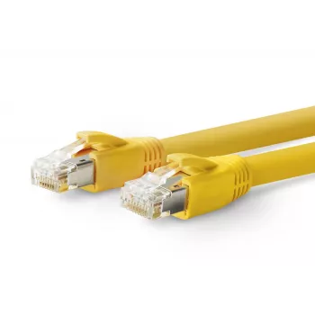 Cable de red Vivolink PROCAT40 amarillo 40 m Cat6a F/FTP (FFTP)