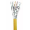 Cable de red Vivolink PROCAT40 amarillo 40 m Cat6a F/FTP (FFTP)