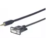 Cable serie Vivolink PROMJDSUB9-25 negro 25 m 3,5 mm D-Sub (DB-9)
