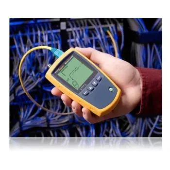 Comprobador de cables Fluke MicroScanner² azul amarillo