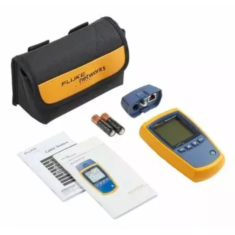 Comprobador de cables Fluke MicroScanner² azul amarillo