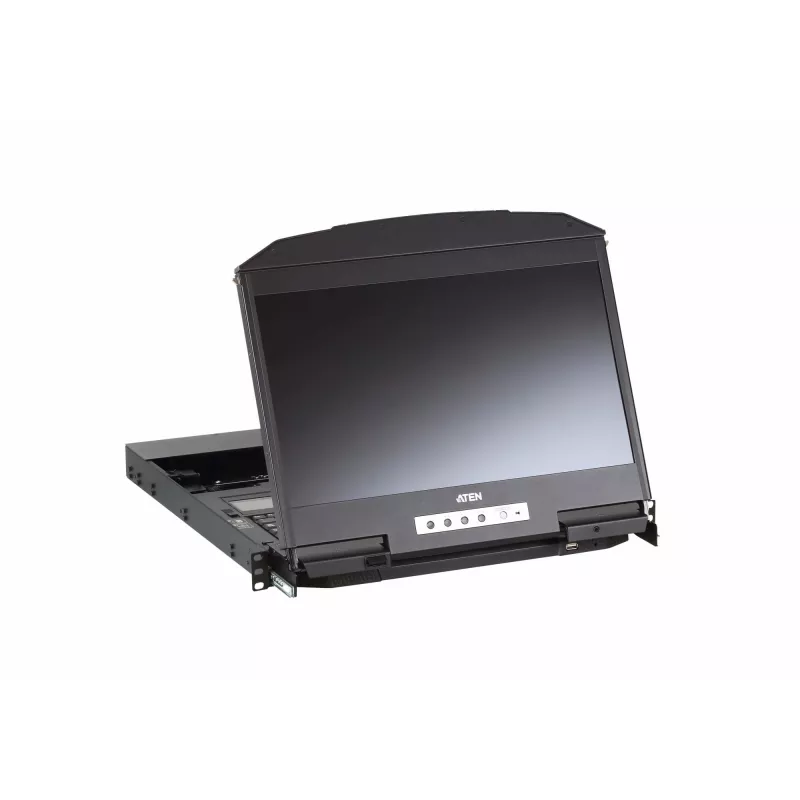 ATEN CL3800NW consola de rack 47 cm (18,5 inch) 1920 x 1080 píxeles metal, plástico negro 1HE