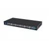 Switch no gestionado Lanview LVN-1UMOUNT-48PORT-2SFP-1G — 48 puertos RJ45 1G, 2 enlaces ascendentes SFP