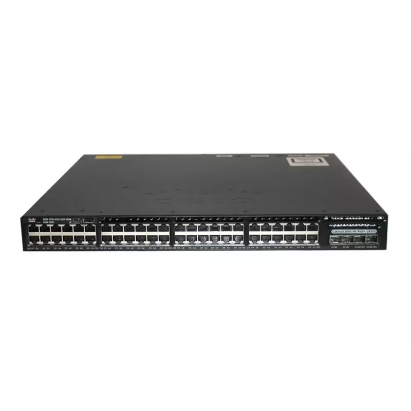 Switch gestionado Cisco Catalyst WS-C3650-48FS-L L3 Gigabit Ethernet 48 puertos PoE
