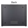 Rack de pared LOGON RWP09U56BL 9U negro con cerradura de llave