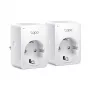 TP-Link Tapo P110 Mini enchufe inteligente Wi-Fi, monitorización de energía (2 uds.)