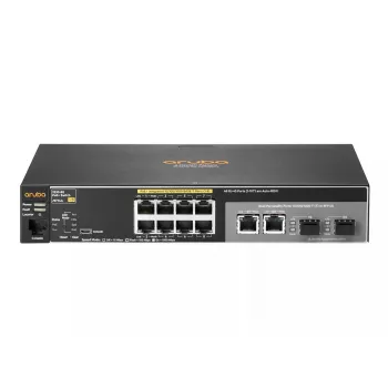 Switch gestionado HPE Aruba 2530 8G PoE+