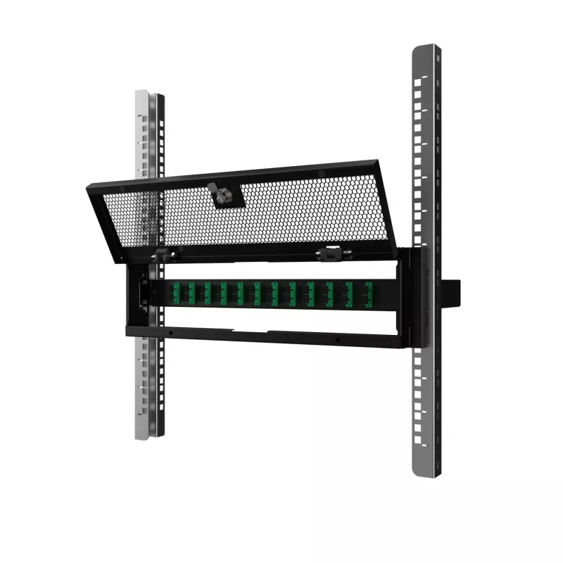 Lanview RAB503BL cubierta de seguridad de montaje en rack 3U 19 pulgadas