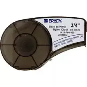 Etiqueta autoadhesiva para impresora Brady 110895 negro blanco