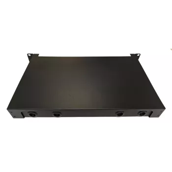 Lanview LVO-101010 Panel deslizante de fibra óptica ODF, LC SM OS2, 12 fibras, 1HE
