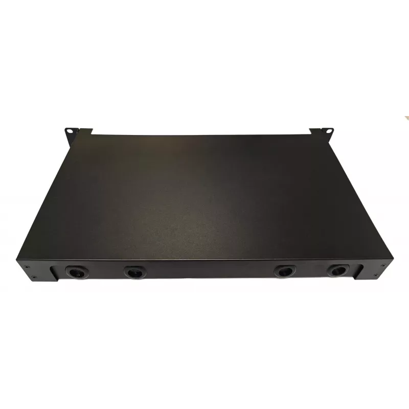 Lanview LVO-101010 Panel deslizante de fibra óptica ODF, LC SM OS2, 12 fibras, 1HE