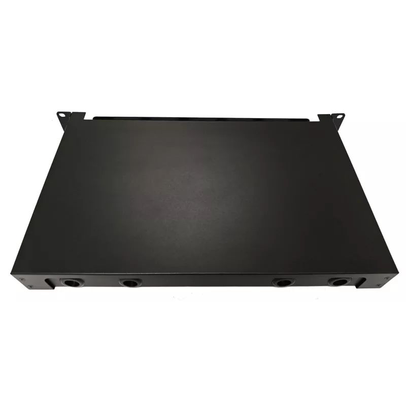Lanview LVO-101015 Panel deslizante de fibra óptica ODF, 1U, 24 fibras, LC, SM OS2