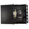 Lanview LVO-101015 Panel deslizante de fibra óptica ODF, 1U, 24 fibras, LC, SM OS2