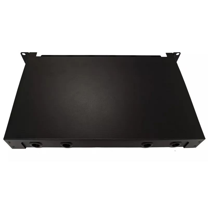 Lanview LVO-101020 Panel deslizante de fibra óptica ODF, LC SM OS2, 48 fibras, 1HE