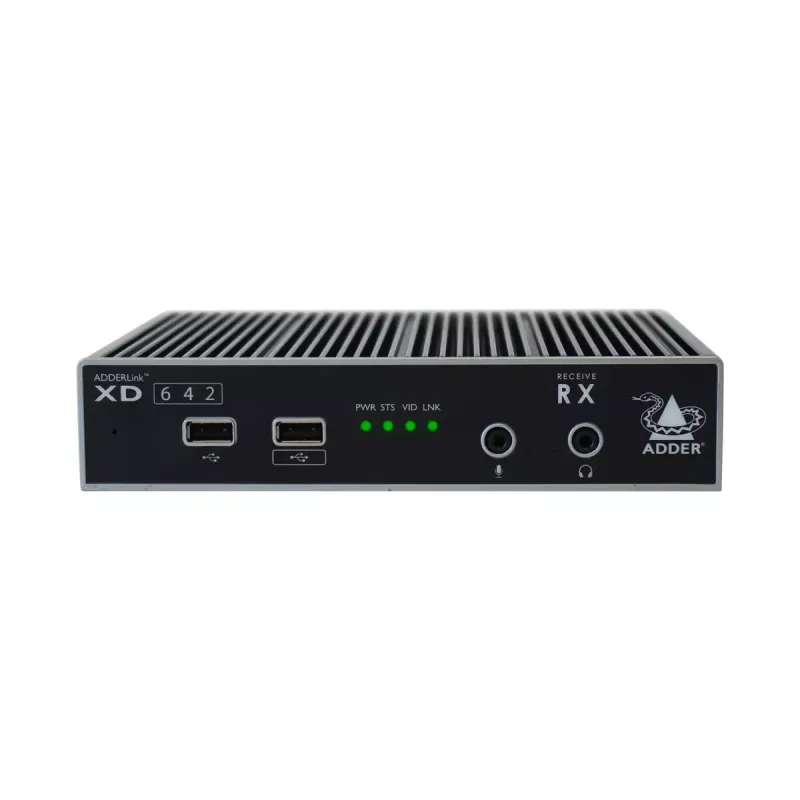 Extensor KVM Transmisor y receptor ADDER XD642P-DP Cableado 4000 m