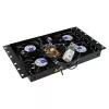 Accesorio de rack Lanview RAF120BL-UK 1U 4 ventiladores negro
