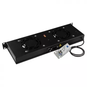 Panel de ventiladores LOGON RAF310BL negro 2 ventiladores