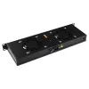 Panel de ventiladores LOGON RAF300BL negro 2 ventiladores