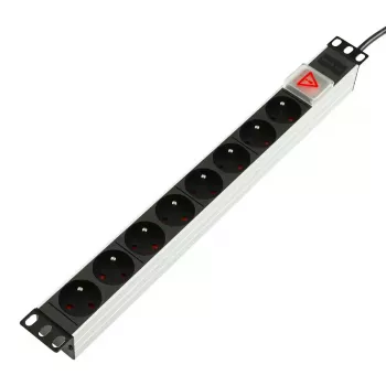 Unidad de distribución de corriente Lanview TUPS031 negra 4000W 510mm
