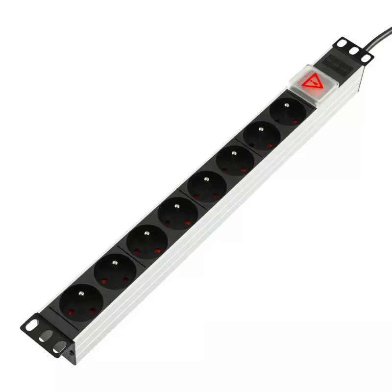 Unidad de distribución de corriente Lanview TUPS031 negra 4000W 510mm