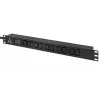 Unidad de distribución de corriente (PDU) Lanview LVR-3MIEC-AMP-10C13 10 salidas AC 1U negra