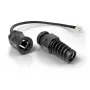 Cable de red QuWireless QRJ45 RJ-45 RJ-45 0,16 m negro