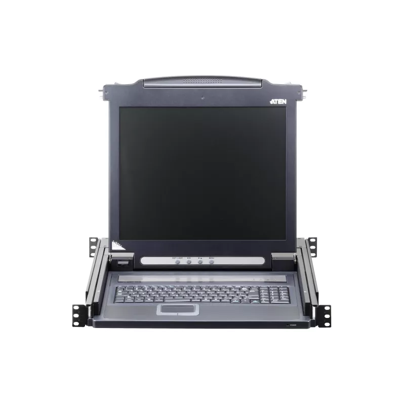 ATEN CL1000M consola de rack 43,2 cm (17 inch) 1280 x 1024 píxeles metal, plástico negro 1U