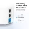 TP-Link AXE11000 Whole Home Mesh Wi-Fi 6E System, blanco, interno, sistema mesh, 600 m², tri-banda (2,4 GHz / 5 GHz / 6 GHz), Wi-Fi 6E (802.11ax)