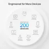 TP-Link AXE11000 Whole Home Mesh Wi-Fi 6E System, blanco, interno, sistema mesh, 600 m², tri-banda (2,4 GHz / 5 GHz / 6 GHz), Wi-Fi 6E (802.11ax)
