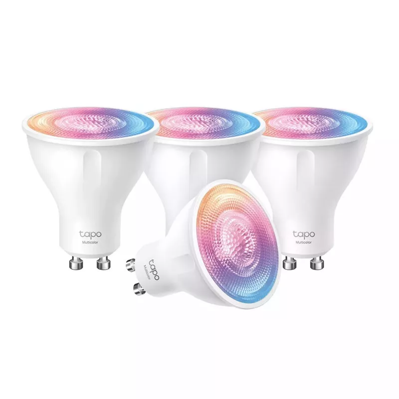Bombilla inteligente TP-Link Tapo L630 Multicolor Wi-Fi 3.7W pack de 4