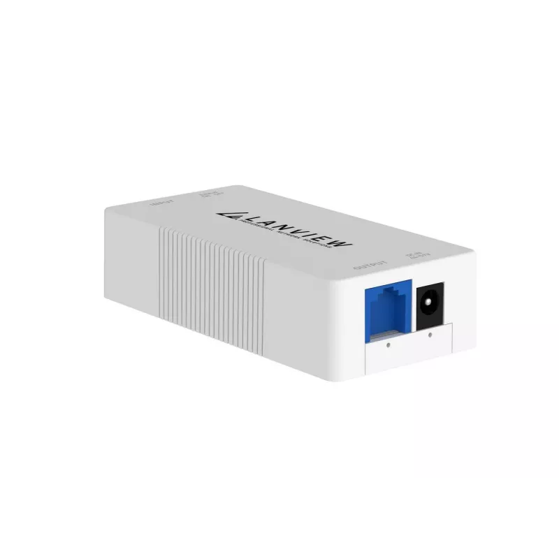 Extensor Power over Ethernet Lanview LVN-100MB-POE30W-EXTENDER-800M