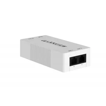 Extensor PoE Lanview LVN-1000MB-POE30W-EXTENDER — 1000 Mb, 30 W PoE