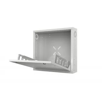 Armario rack Lanview RWSLMWH1-NS 2U montaje en pared Blanco
