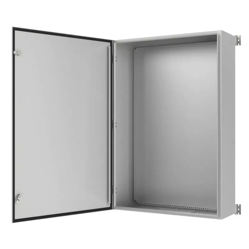 Lanview RWM-IP658012030W Caja de pared IP65 con placa de montaje, An 800 x Al 1200 mm