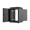 Armario rack Lanview RDL16U66BL 16U Negro 600 kg IP20