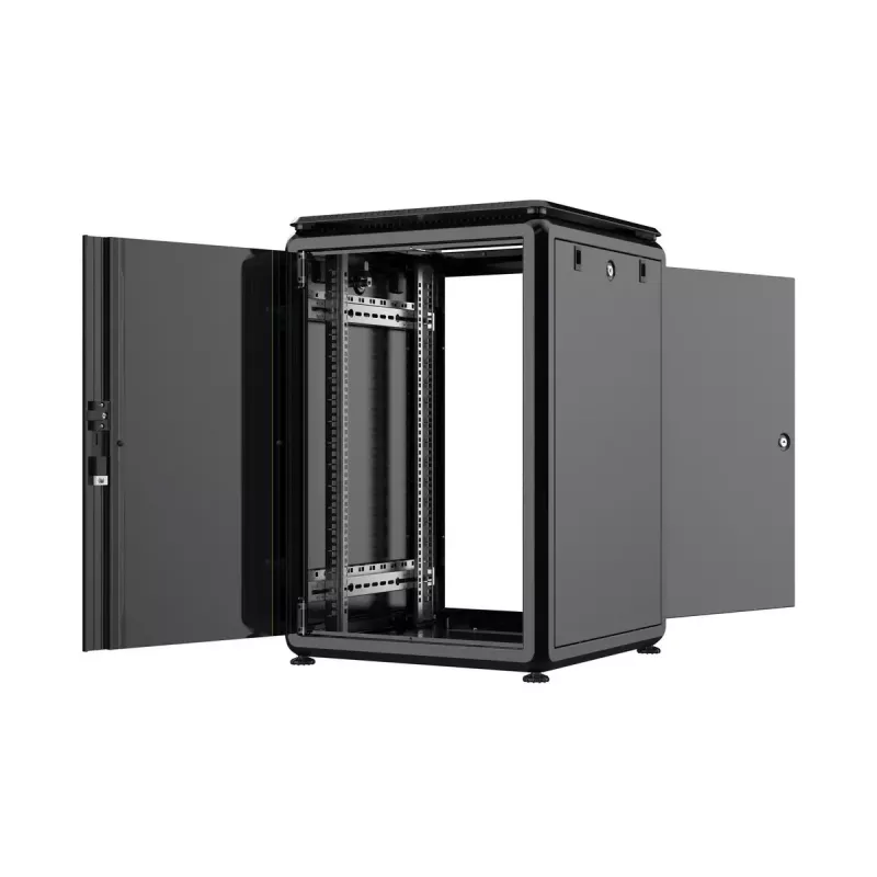 Armario rack Lanview RDL16U66BL 16U Negro 600 kg IP20
