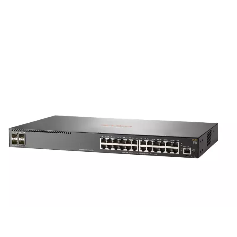 Switch gestionado HPE Aruba 2930F 24G 4SFP+