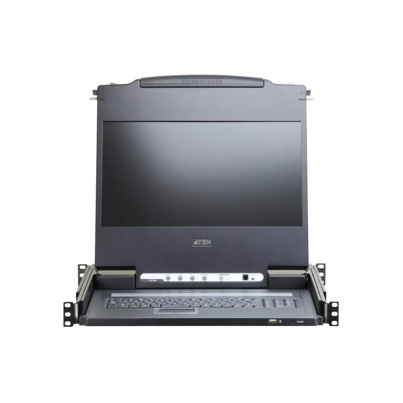 Switch KVM ATEN CL6700MW montaje en rack Negro USB 1920x1080