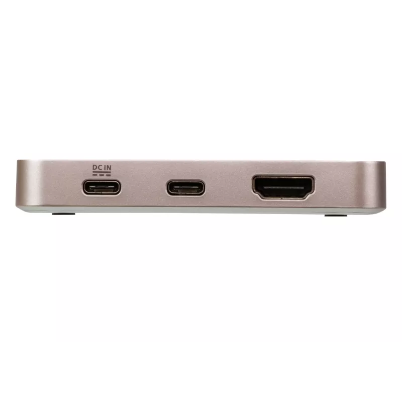 ATEN UH3235 mini dock ultracompacto USB-C 4K con paso de alimentación