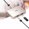 ATEN UH3235 mini dock ultracompacto USB-C 4K con paso de alimentación