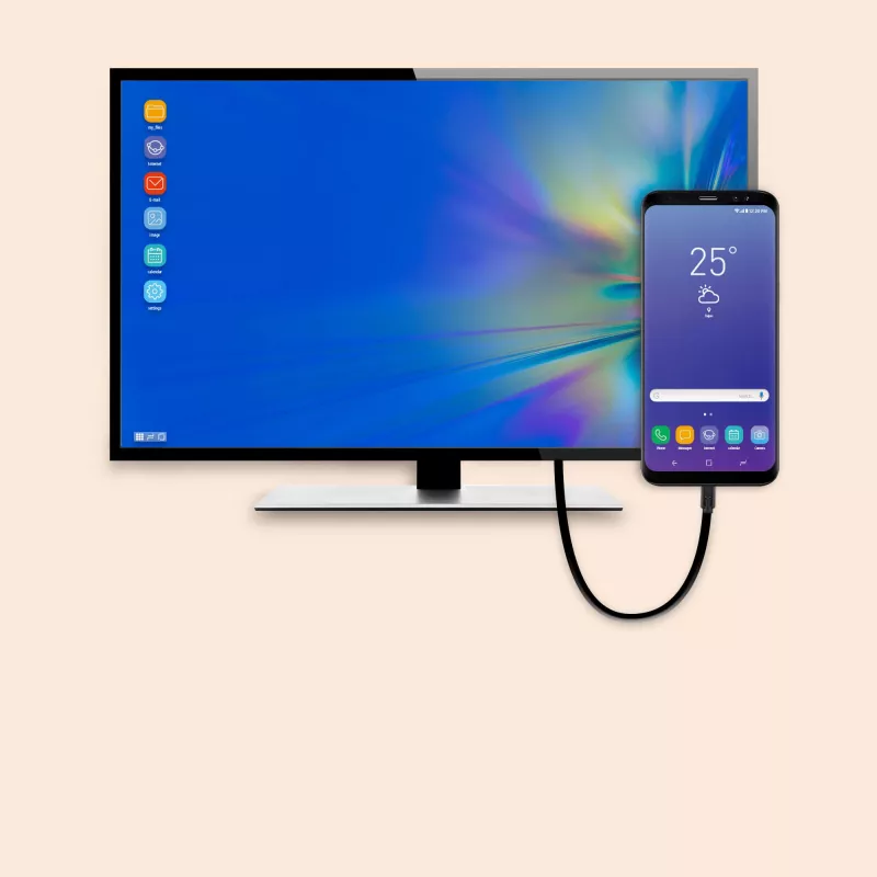 ATEN UH3235 mini dock ultracompacto USB-C 4K con paso de alimentación