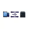 Impresora POS Star Micronics TSP143IV UEWB GY Térmica directa 250 mm/s Con cable Inalámbrica