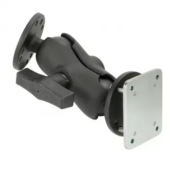 Base de montaje RAM Mounts RAM-101-B-225B2U negra 521g