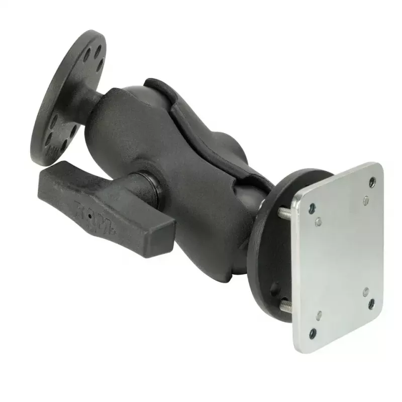 Base de montaje RAM Mounts RAM-101-B-225B2U negra 521g