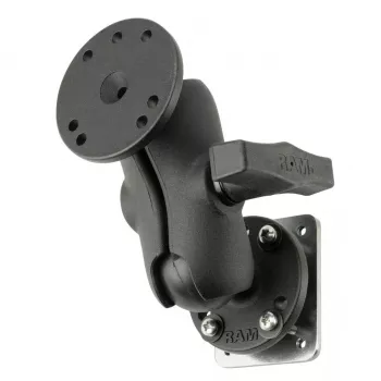 Base de montaje RAM Mounts RAM-101-B-225B2U negra 521g