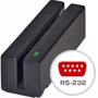 MagTek Mini Swipe Reader RS-232 lector de tarjetas magnéticas 5-15 VDC