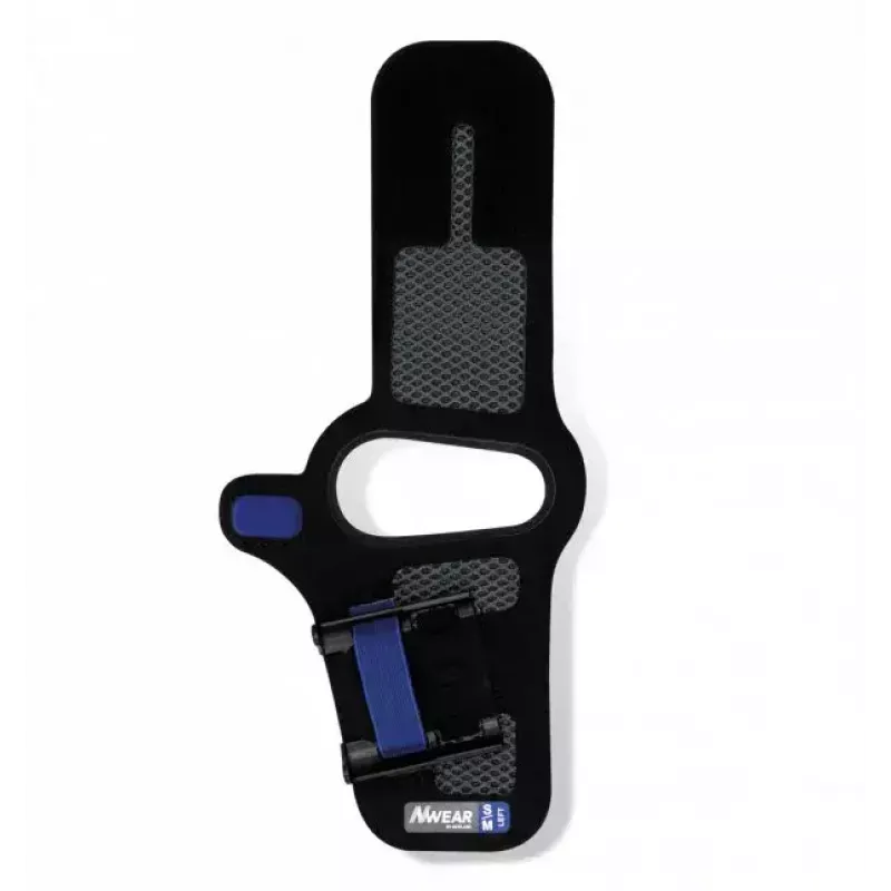 Lector de códigos de barras portátil Newland WD2 1D/2D CMOS negro con cable e inalámbrico