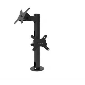 Capture CA-POLE-4012 Barra principal 400 mm con soportes VESA estándar y cortos para monitor principal y secundario